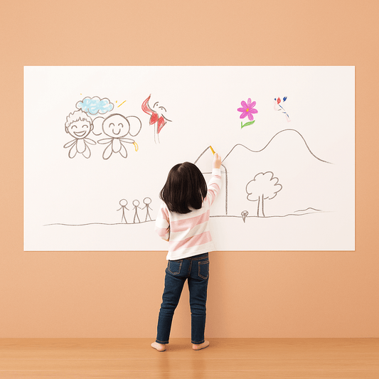 Whiteboard Wall Sticker For Kids Drawing