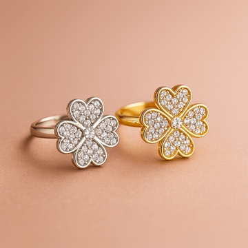 Lucky Four-leaf Ring