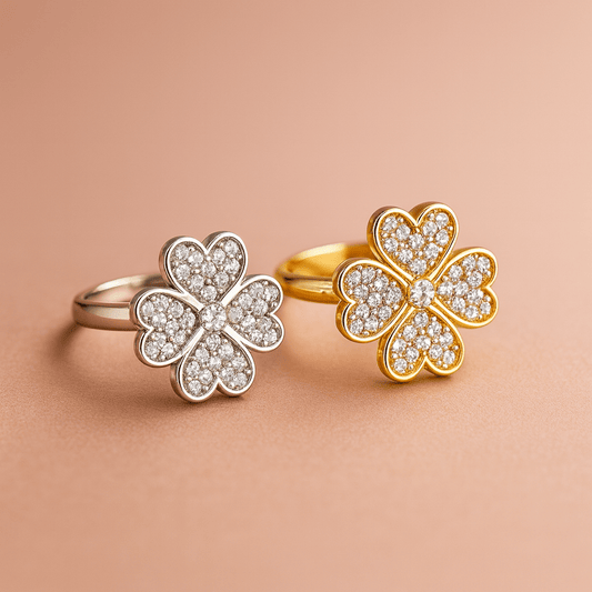 Lucky Four-leaf Ring