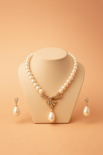 Pearl Necklace Set