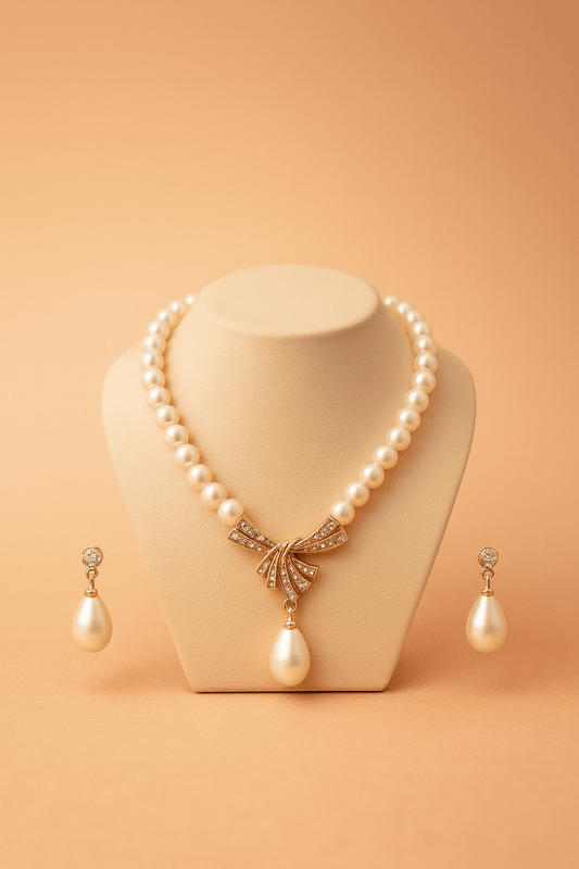 Pearl Necklace Set