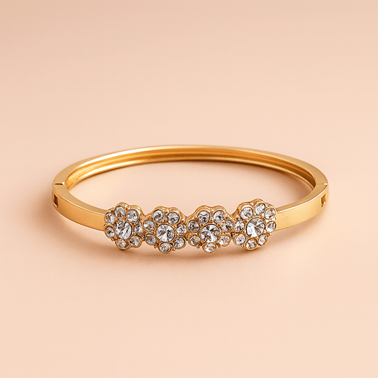 Floral Adjustable Bracelet