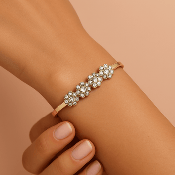 Floral Adjustable Bracelet