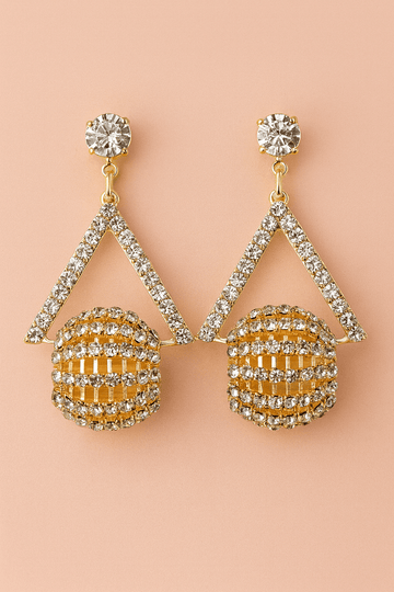 Triangle Drop Earrings