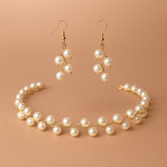 Choker With Earrings