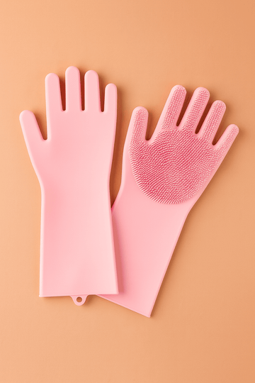 Silicone Washing Gloves