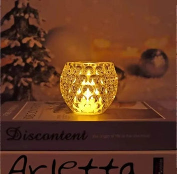 Crystal Tealight Candle