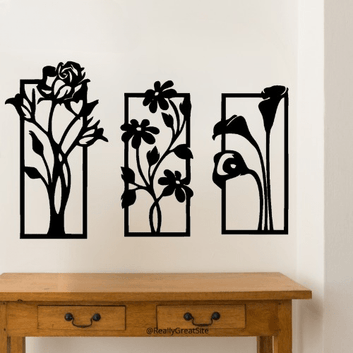 3d Flower Wall Frame